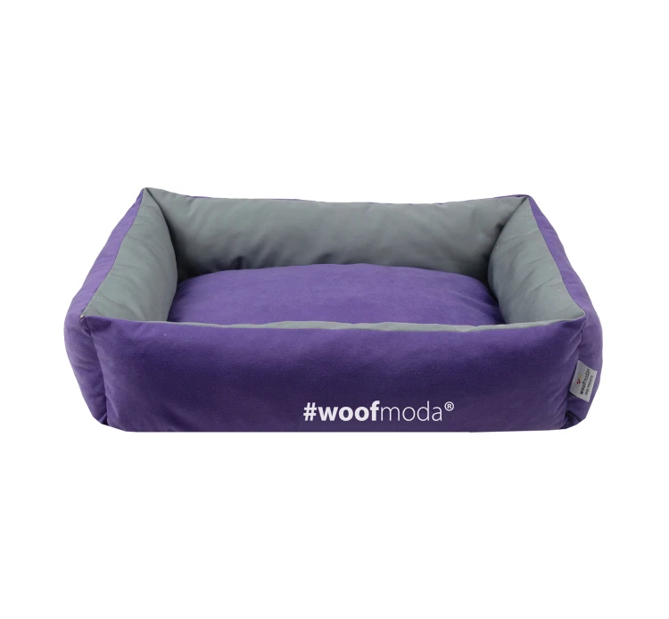 Woofmoda Κρεβάτι Σκύλου - Γάτας Πουφ Μοβ 3 Woofmoda Κρεβάτι Σκύλου - Γάτας Πουφ Μοβ