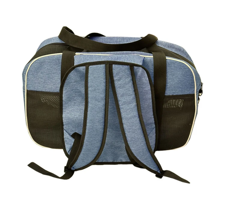 Woofmoda Τσάντα Μεταφοράς Σκύλου - Γάτας Flexygo Γκρι IATA 23x57x34cm 4 Woofmoda Τσάντα Μεταφοράς Σκύλου - Γάτας Flexygo Γκρι IATA 23x57x34cm - Image 2