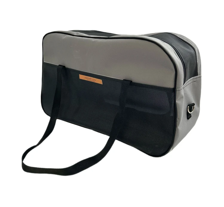 Woofmoda Τσάντα Μεταφοράς Σκύλου - Γάτας Γκρι 3 Woofmoda Τσάντα Μεταφοράς Σκύλου - Γάτας Γκρι