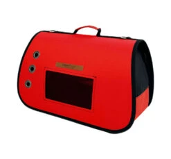 Woofmoda Τσάντα Μεταφοράς Σκύλου - Γάτας Κόκκινη IATA