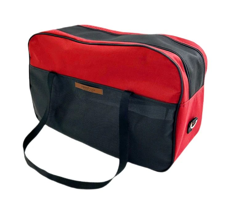 Woofmoda Τσάντα Μεταφοράς Σκύλου - Γάτας Κόκκινη 3 Woofmoda Τσάντα Μεταφοράς Σκύλου - Γάτας Κόκκινη