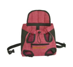 Woofmoda Τσάντα Μεταφοράς Σκύλου - Γάτας Μάρσιπος 11x23x22cm Μπορντό