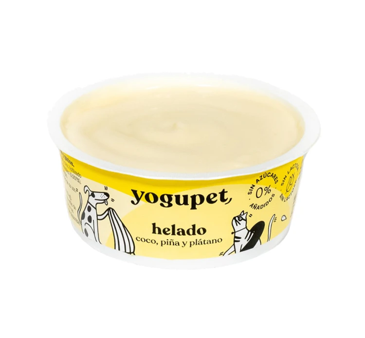 Yogupet Yellow Ice Παγωτό για Σκύλους & Γάτες 110gr 3 Yogupet Yellow Ice Παγωτό για Σκύλους & Γάτες 110gr