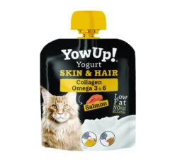YowUp Cat Yogurt Pouch Skin & Hair Γιαούρτι Γάτας 85gr