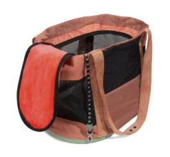 ZeeDog Τσάντα Μεταφοράς 44x30x32cm Terracota -Gatoskilo Petshop Store zeedog tsanta metaforas 44x30x32cm terracota 2